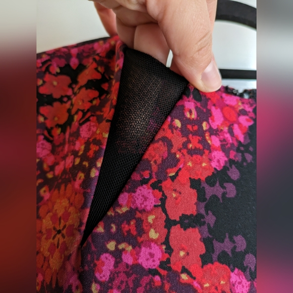 Taylor Geometric Mesh Insert Dress - Picture 2 of 5